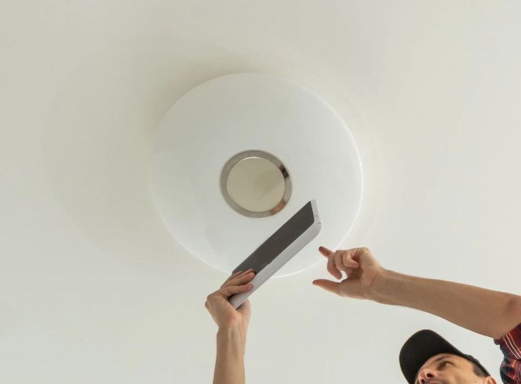 Pot light and LED fixture installation